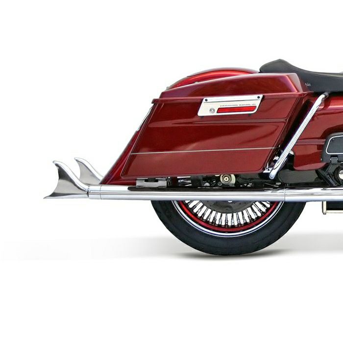 サムソン フィッシュテール スリップオンマフラー 36インチ ブラック 
