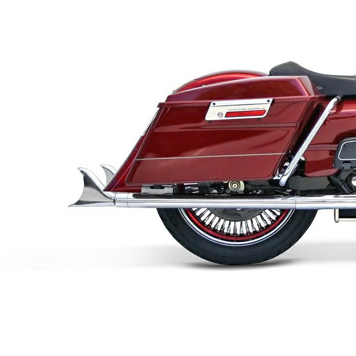 サムソン フィッシュテール スリップオンマフラー 33インチ ブラック 
