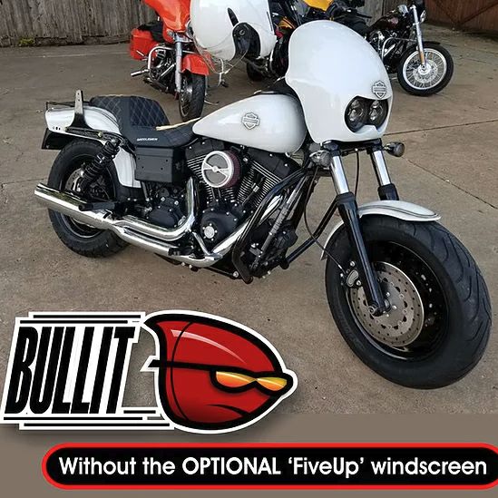 DOUGZ Custom　ファットボブ・BULLITフェアリング　スカウル　スタンダードカット-04