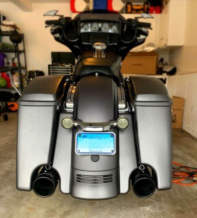 HogWorkz 4インチ　Tri-Bar フェンダーエクステンション　チャコールデニム