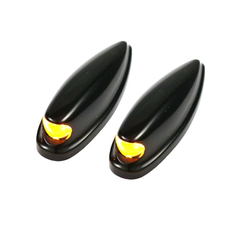 ポールヤフィー　ロードグライド　フェアリングウィンカー　ブラック-01