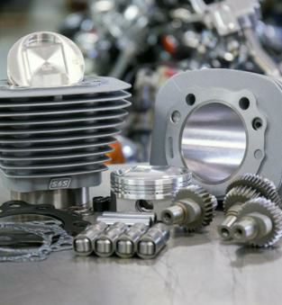 S&S　スポーツスター ボアアップキット　1250CC・ハイカム・ハイコンプ　シルバー