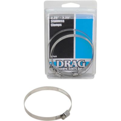 ハーレー、マフラーエキゾーストシールド用クランプ　Drag Specialties 