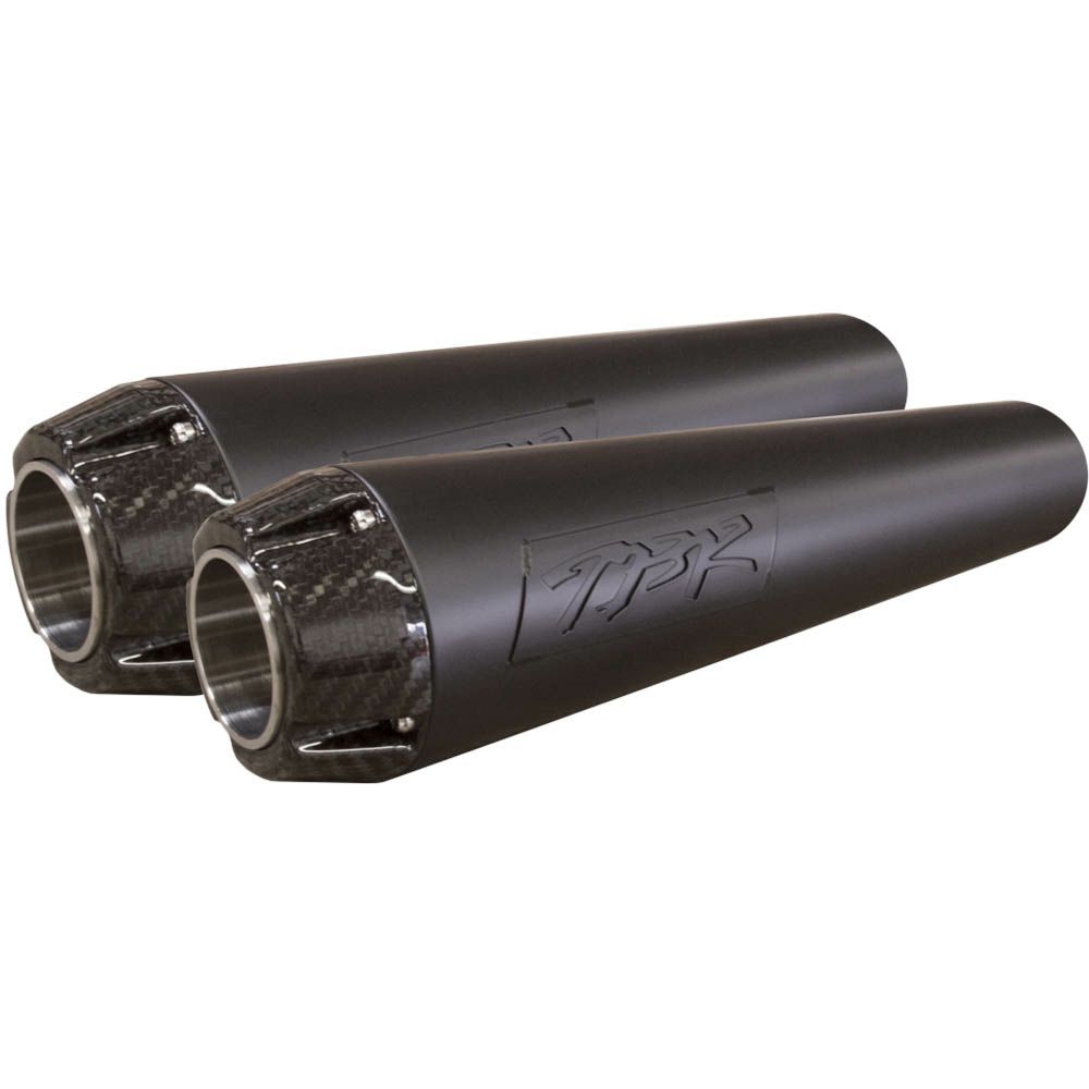 ツーブラザーズ・レーシング Comp-S スリップオンマフラー ブラック/カーボンエンド-01