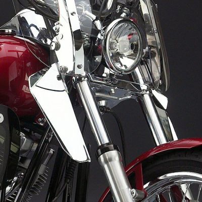 ナショナルサイクル スイッチブレードウィンドシールド用 クロームロワー