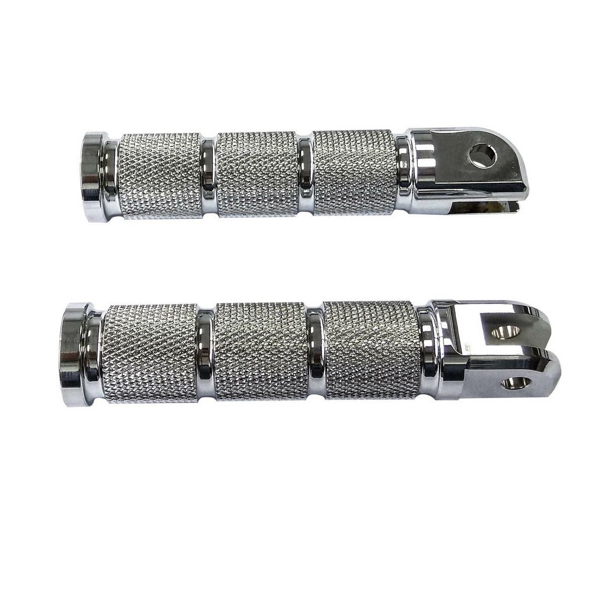 Hard drive レトロ ライダーフットペグ　クローム-01