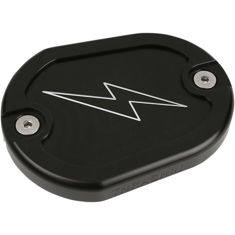 Thrashin Supply（スラッシンサプライ） フロントブレーキ用 マスターシリンダーカバー ブラック-01