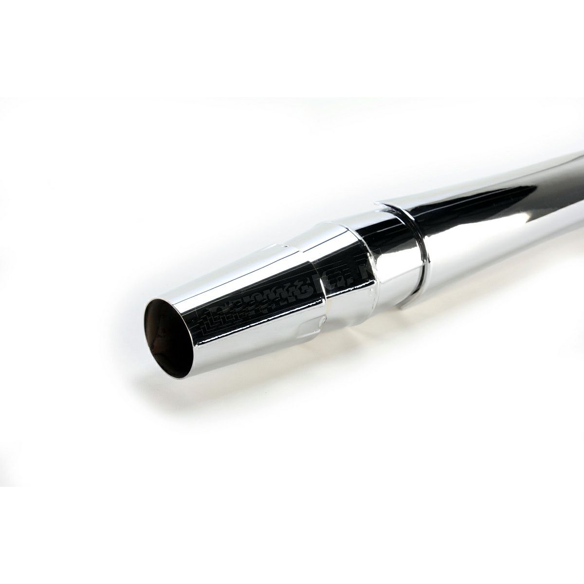 サンダーヘッダー ロングスタイル 2-1フルエキゾーストマフラー クローム　ツインカム用-04