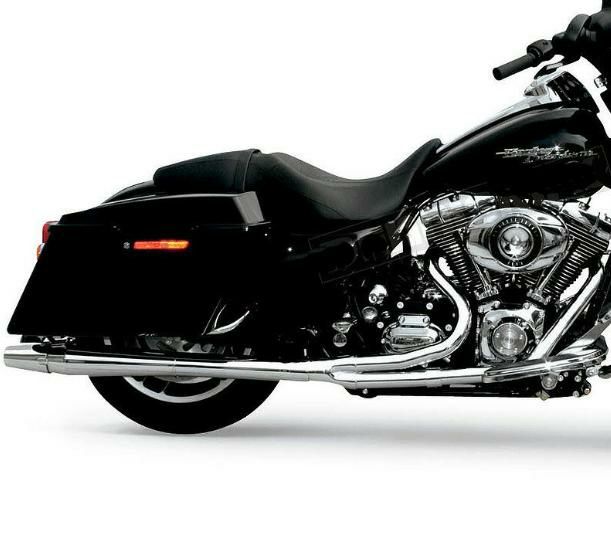 サンダーヘッダー ロングスタイル 2-1フルエキゾーストマフラー クローム　ツインカム用-05