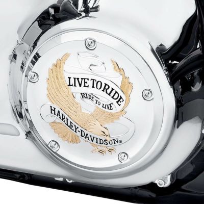 LIVE TO RIDE コレクション ダービーカバー |ハーレーパーツ専門店 HDパーツ