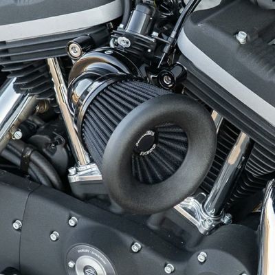 アレンネス VELOCITY 65°乾式エアクリーナーキット  ブラック　スポーツスター