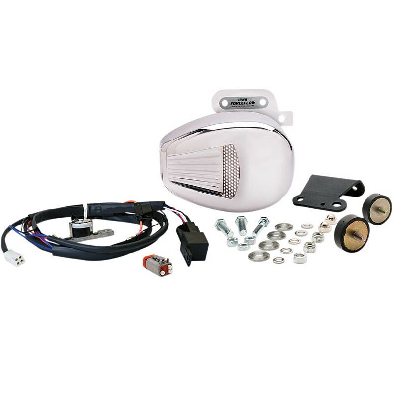 JIMS FORCEFLOW シリンダーヘッドクーラー　クローム-01