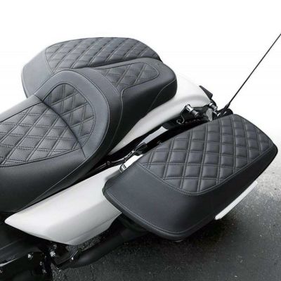 Saddlemen サドルバッグリッドカバー LSステッチ
