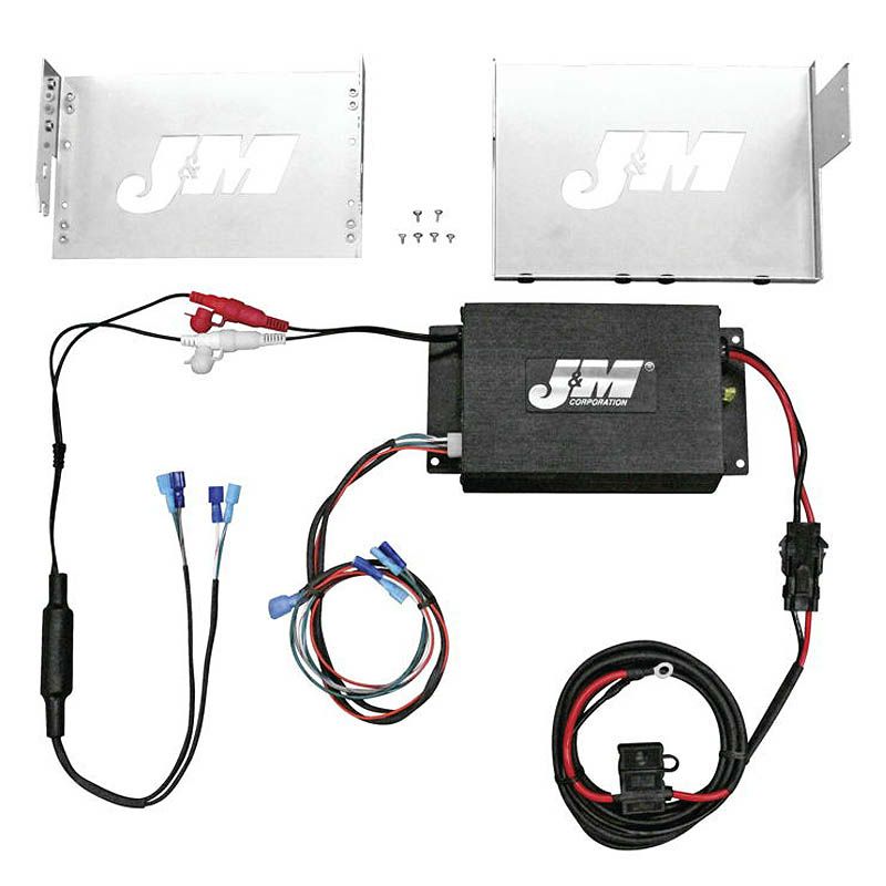 J&M パフォーマンスシリーズ 200w 2chアンプキット 2006～2013 FLHT/X-01