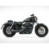 ZARD レーシング 2-1マフラー ミラーポリッシュ SPORTSTER 2014～2021-04