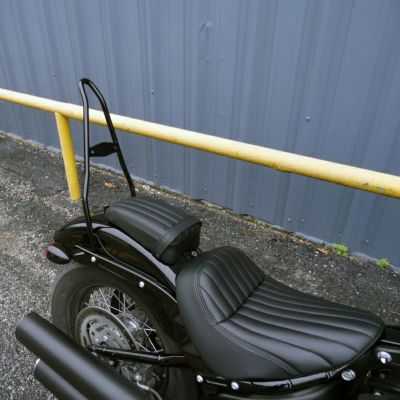 Top Hand Ventures 16インチシーシーバー グロスブラック パッド用マウント付　FXFBファットボブ