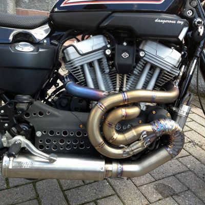ZARD XR1200 フルエキゾーストマフラー　チタンヘッダー/チタンマフラー