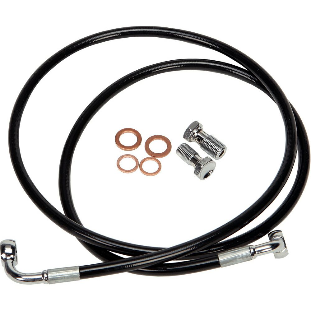 Hard Drive 1インチプラス・ブレーキラインキット ブラック-01