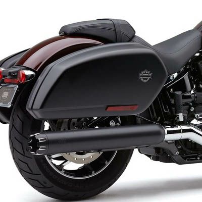 COBRA デュアルカット スリップオンマフラー　ブラック