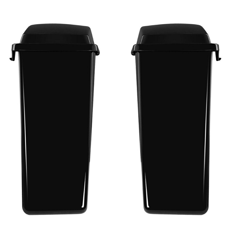 Hog Workz 4インチ エクステンドサドルバッグ マフラーカット無し グロスブラック-02