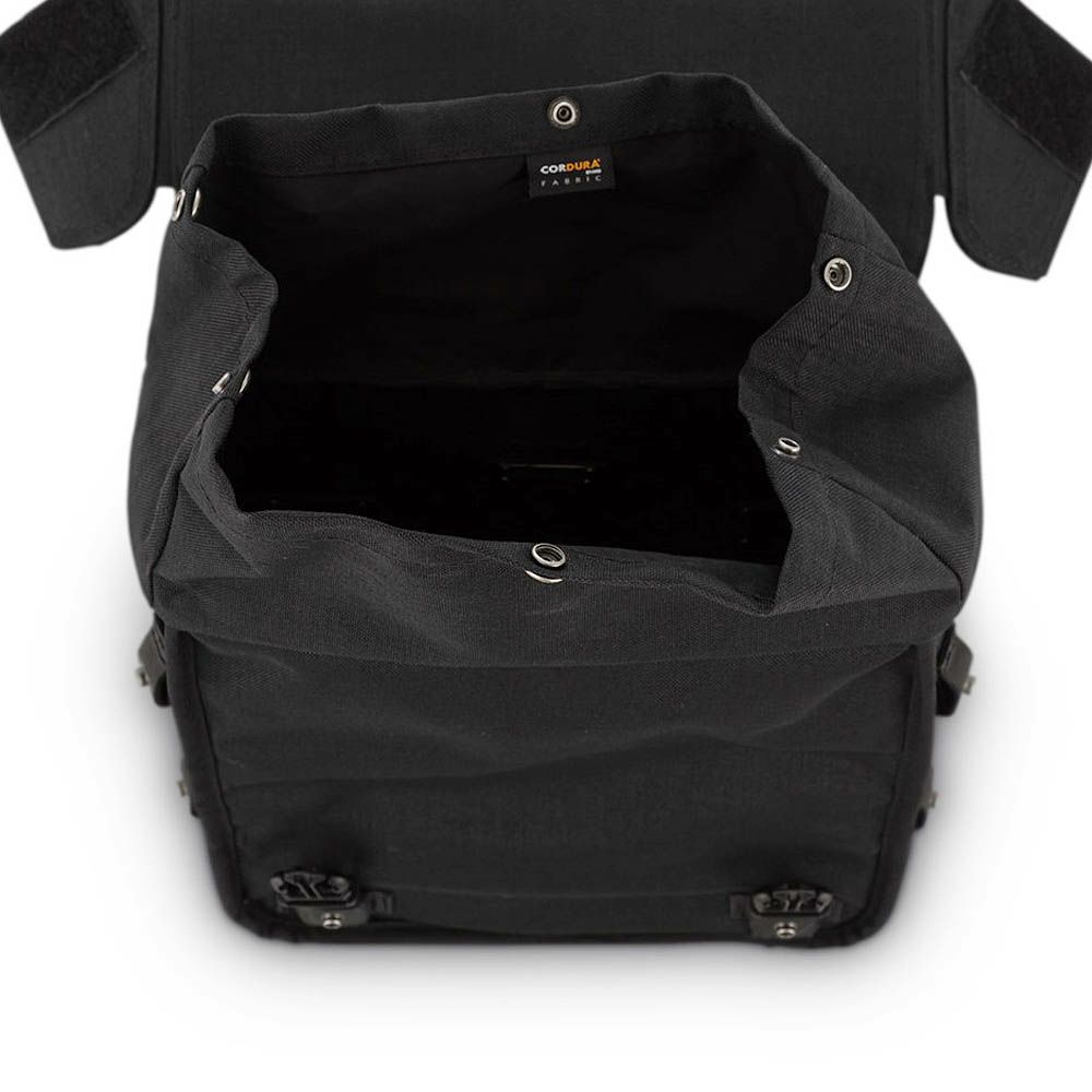 BURLY BRAND THROWOVER サドルバッグ ブラック-03