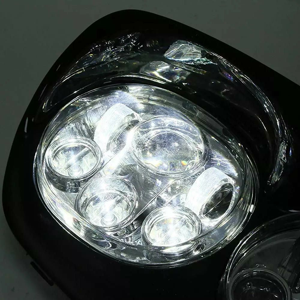 WMW LED デュアル・ヘッドライト　クローム 2004～2013　FLTR/X-04