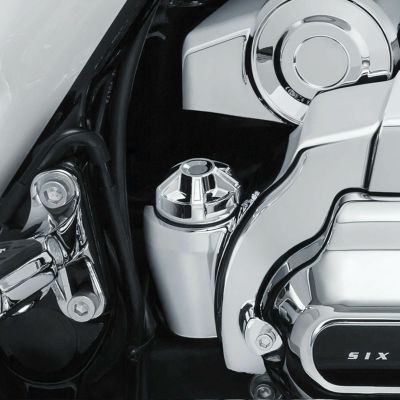 ハーレー、ツーリングモデル用Precision オイルディップスティック　クローム　クリアキン