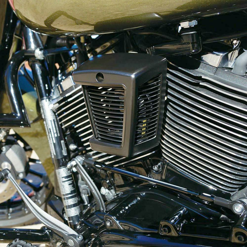 クリアキン ハイパーチャージャー ホーンカバー　サテンブラック-01