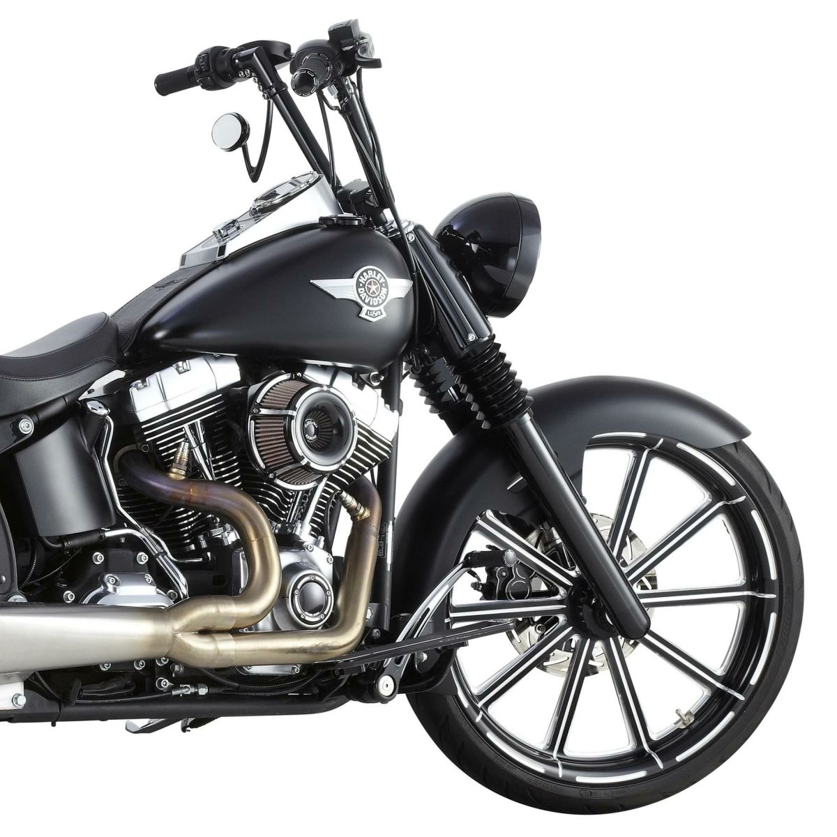 アレンネス レトロ・フォークブーツ ソフテイル ブラック-02