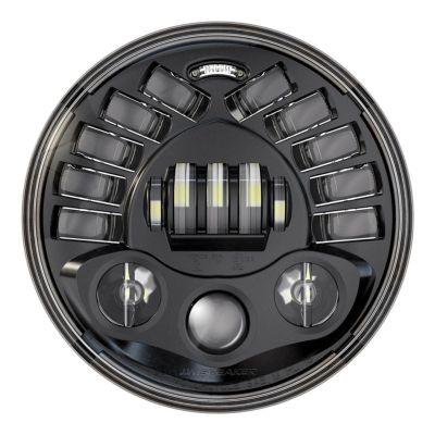 【SALE】J.W. SPEAKER アダプティブⅡ  7インチ LEDヘッドライト（ブラック）
