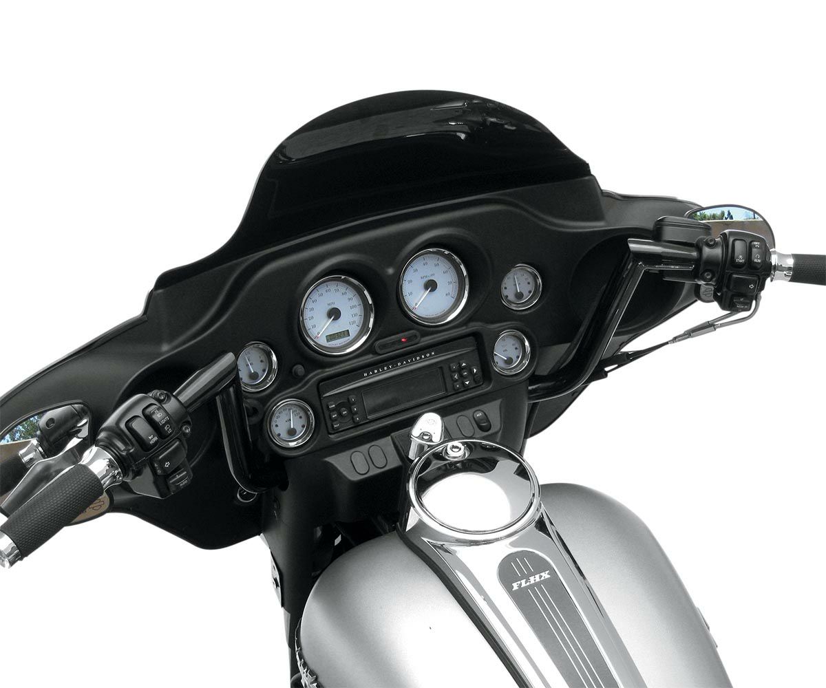 Todds Cycle 1.25インチ STRIP ハンドルバー グロスブラック FLHT/FLHX-03