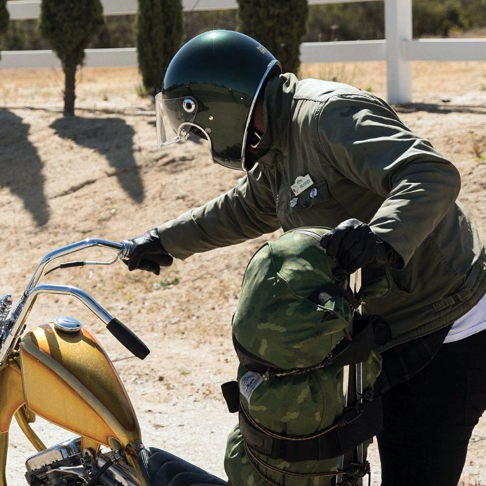 ビルトウェル Gringo S ECEヘルメット シエラグリーン-04