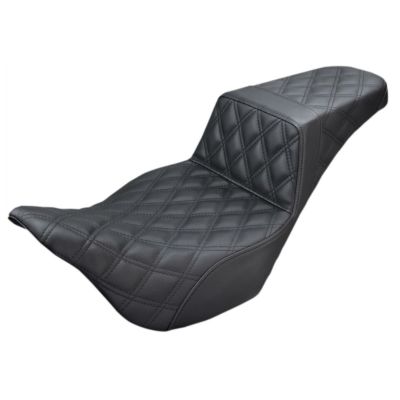 【SALE】サドルマン LS-ステップアップシート ブラック　 ハーレー、ツーリングモデル用