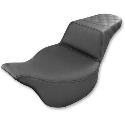 SaddleMen リア LS-ステップアップシート ブラック　ハーレー、ツーリングモデル用