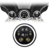 WMW 7インチ LEDヘッドライト HALOリング ブラック-01