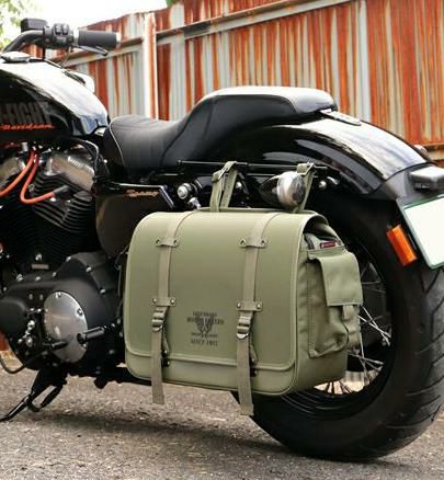 DEGNER NYLON DOUBLE SADDLE BAG すばや NB-177