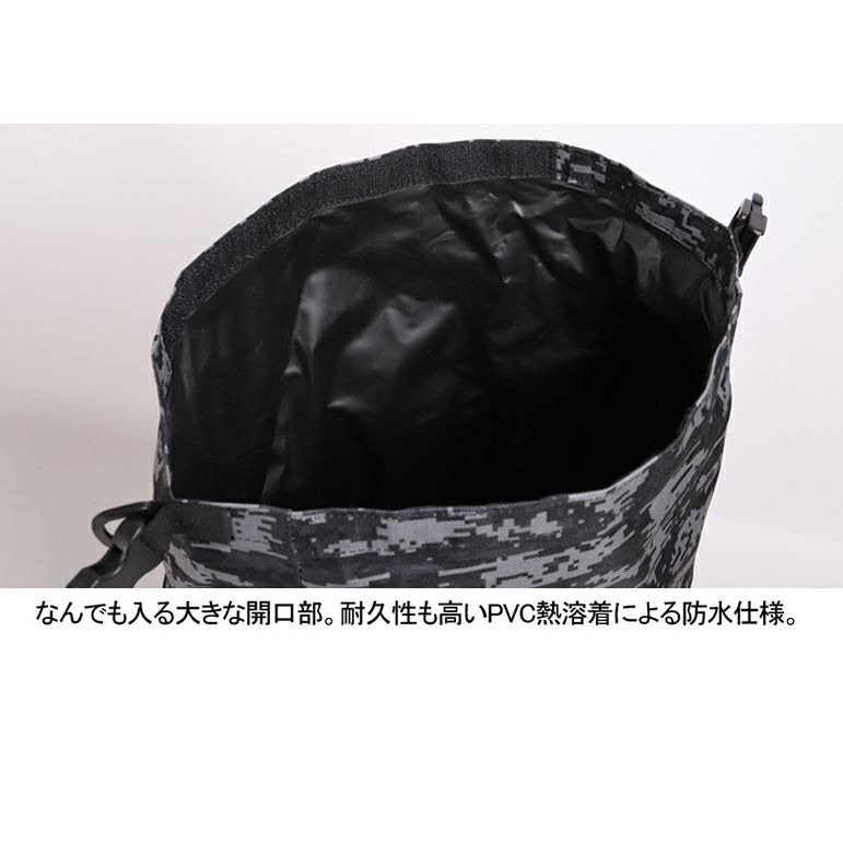 デグナー マルチレインバッグ ブラックデジカモ-06