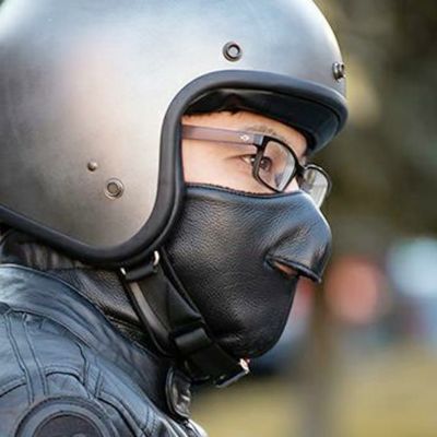 デグナー レザーマスク ブラック