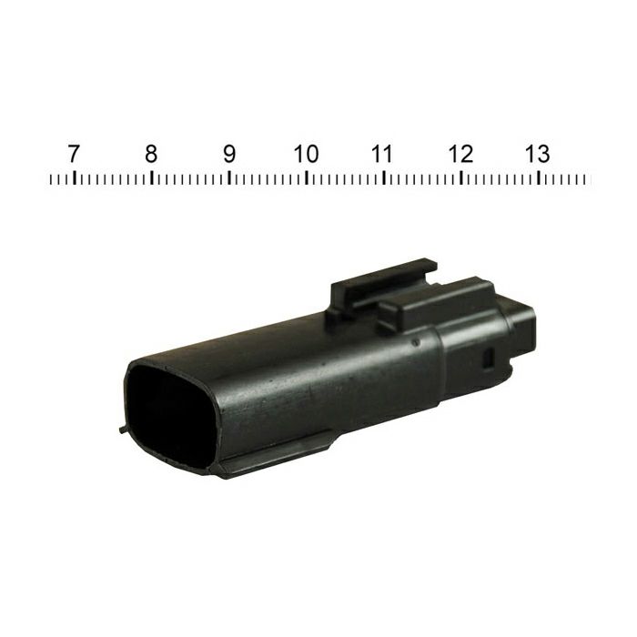 NAMZ MOLEXコネクター オス型3ピン ブラック |ハーレーパーツ専門店 HD