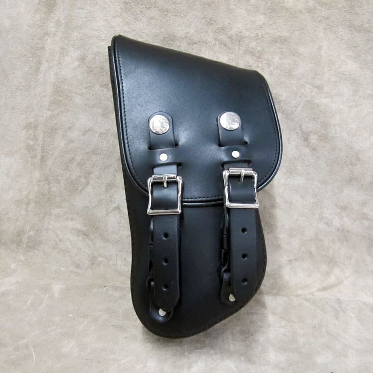 ソフテイル用LeatherWorks スイングアームバッグ｜ハーレーカスタム  