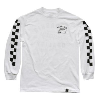SEL-TST-QLTY-W:Thrashin Supply 「Quality」ロングスリーブ ホワイト