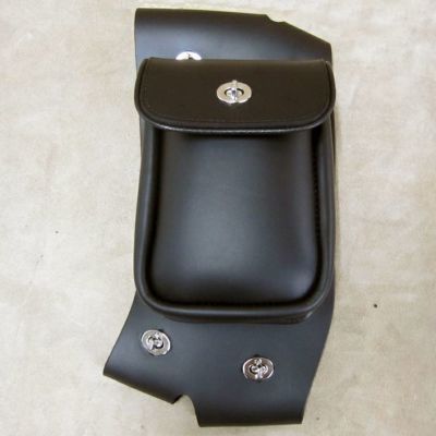レザーワークス 本革サドルバッグガード・バッグ 左用