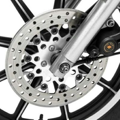 Twin Power フローティング・メッシュブレーキローター フロント 11.5インチ シルバー