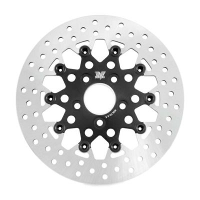 Twin Power フローティング・メッシュブレーキローター リア 11.5インチ ブラック