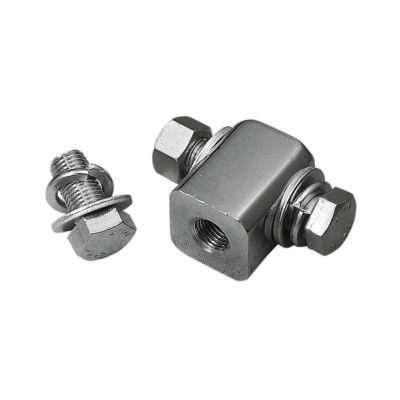 Drag Specialties ボトムマウント ヘッドライトマウンティングブロック