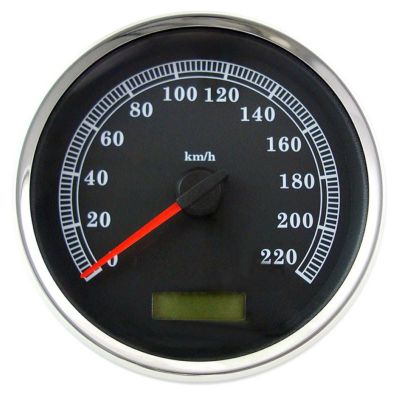 Drag Specialties ハーレー純正スタイル 5インチスピードメーター　ブラック