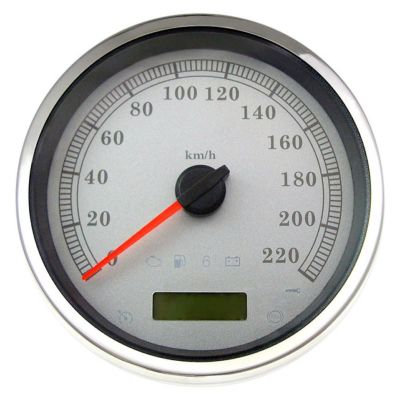 Drag Specialties ハーレー純正スタイル 5インチスピードメーター　ホワイト