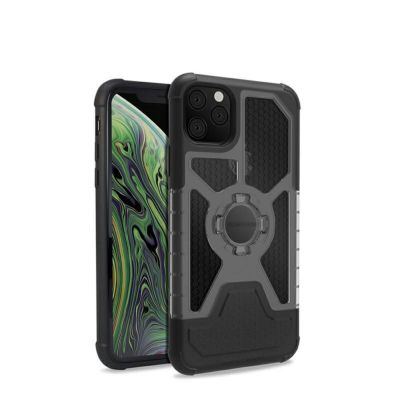 【セール】ROKFORM iPhone11-Pro クリスタル バイク用スマホホルダー ブラック