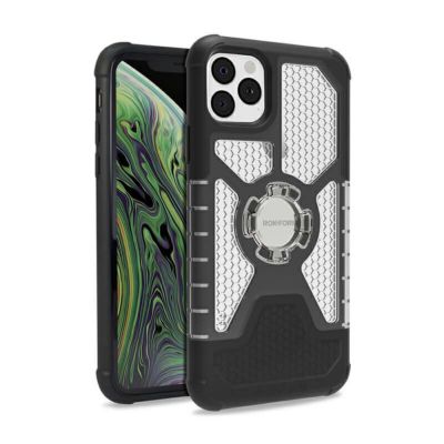 ROKFORM iPhone11-ProMax クリスタル バイク用スマホホルダー クリア