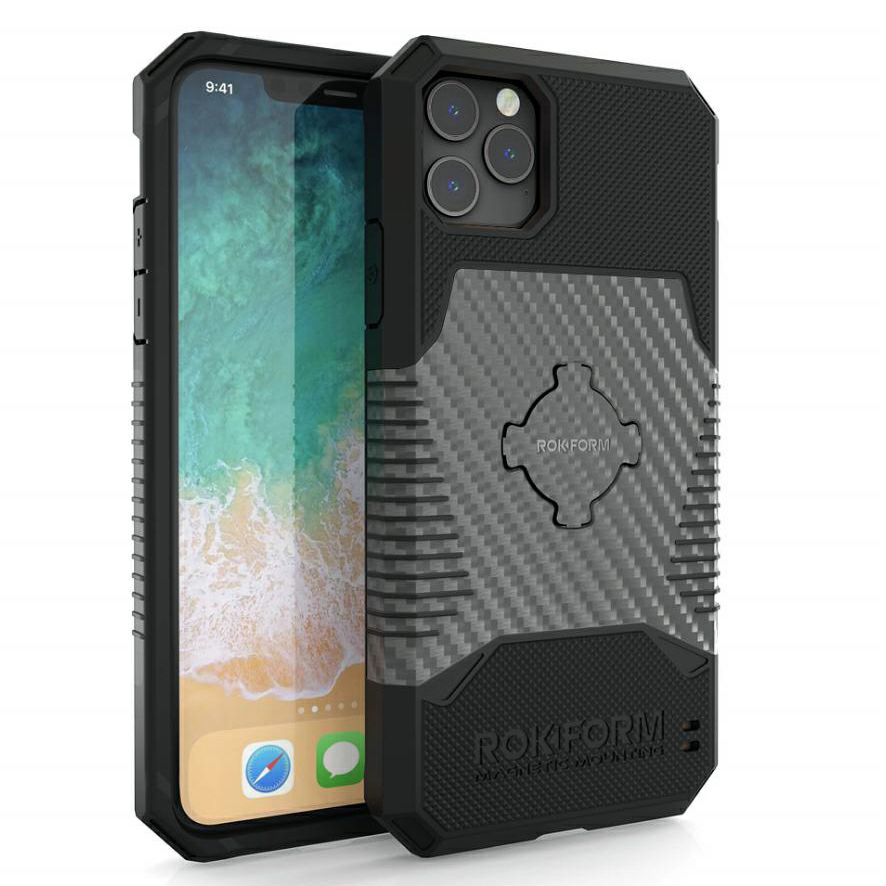 ROKFORM iPhone11-Pro Ruggedケース ガンメタル-01